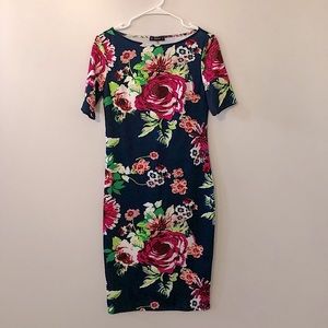 Floral Cocktail Dress